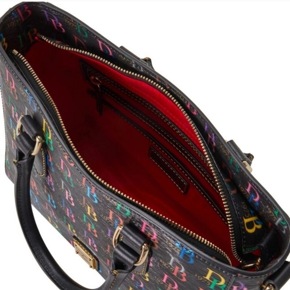 🔹️Dooney & Bourke 🔹️DB75 Multi Top Handle Tote - Black - Picture 4 of 6